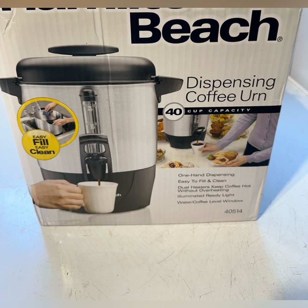 40 cup coffee urn